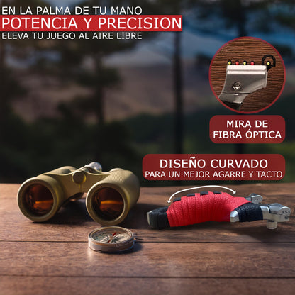 Tirachinas profesional "Red Strike Pro" (con Mira de Precisión)