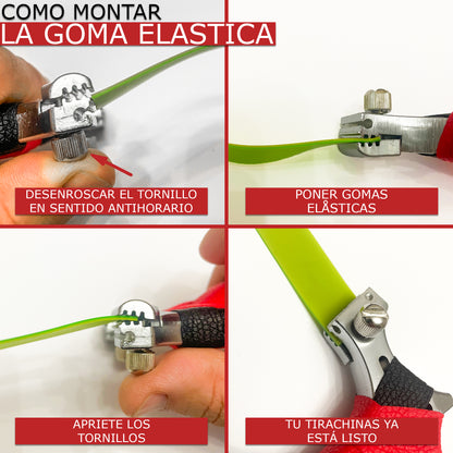 Tirachinas profesional "Red Strike Pro" (con Mira de Precisión)