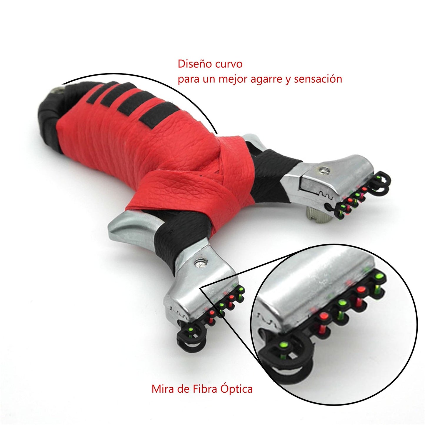 Tirachinas profesional "Red Strike Pro" (con Mira de Precisión)