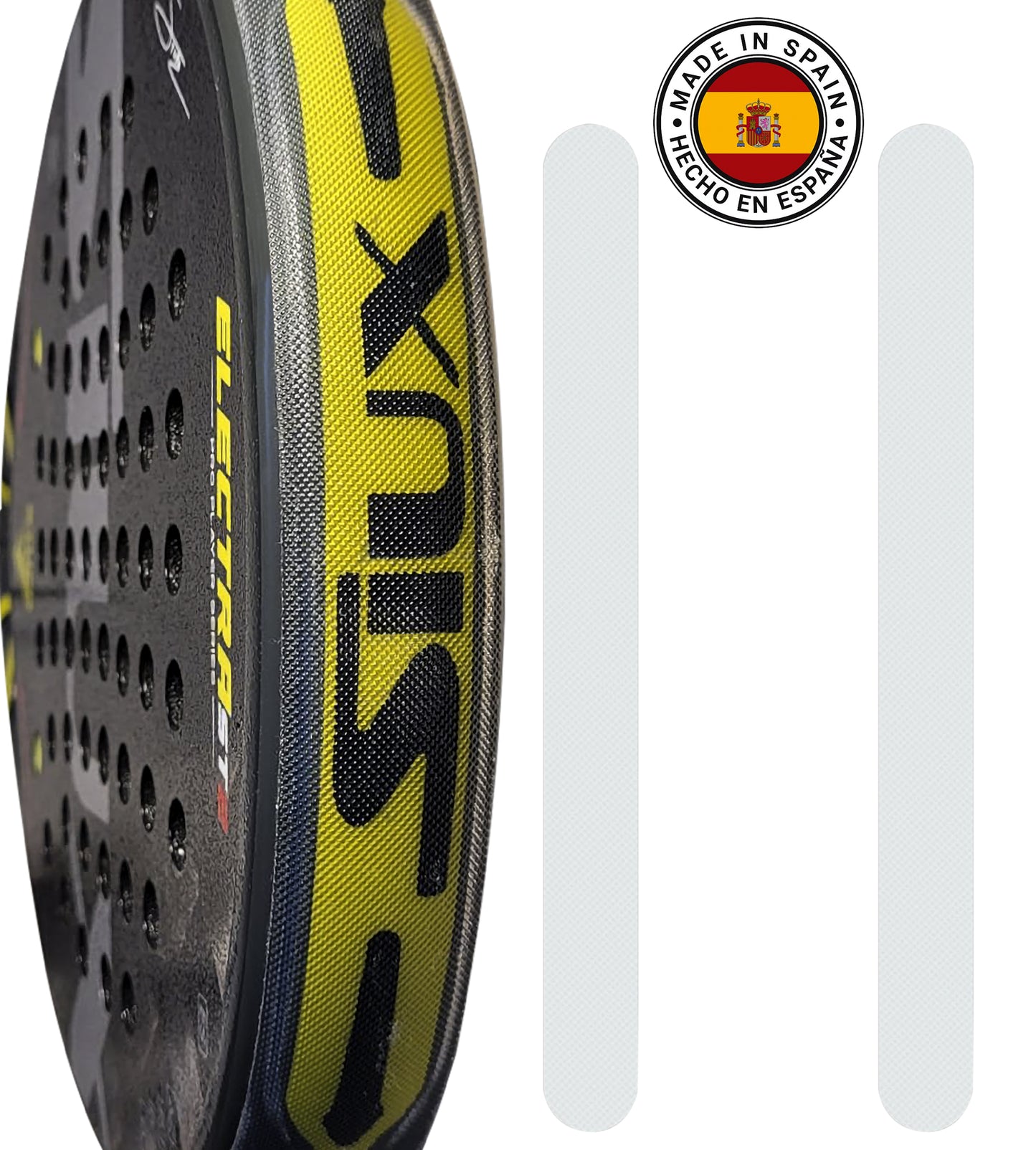 Protector Transparente para Pala de Pádel - Ultra-Ligero 7g, Hecho en España - No desequilibra tu pala